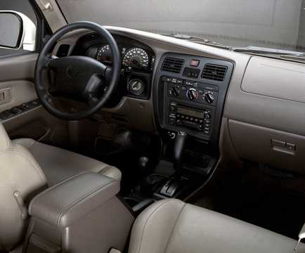 Interior of Toyota 4Runner 2001 