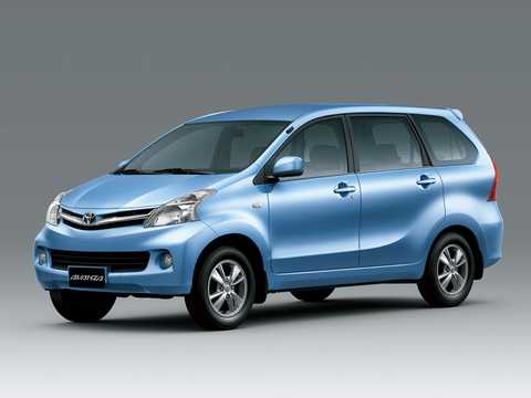 Front/Side  of Toyota Avanza 2012 