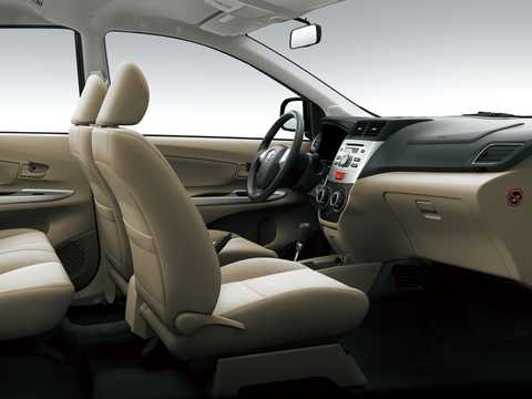 Interior of Toyota Avanza 2012 