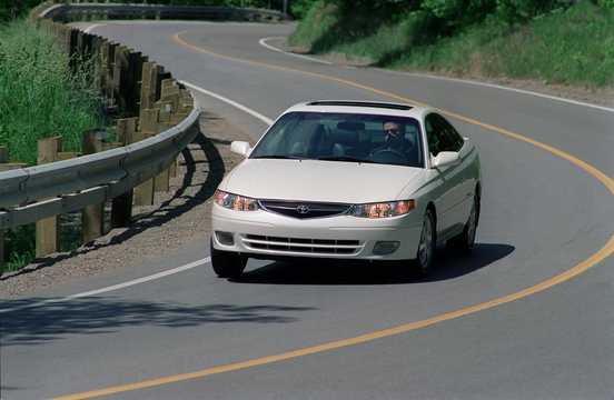 Fram/Sida av Toyota Camry Solara Coupé 3.0 V6 Automatisk, 203hk, 1999 