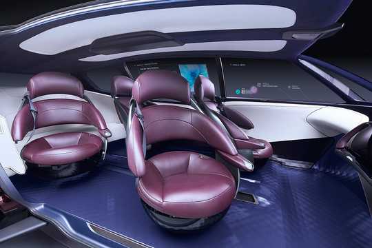 Interior of Toyota Fine-Comfort Ride Concept Concept, 2017 