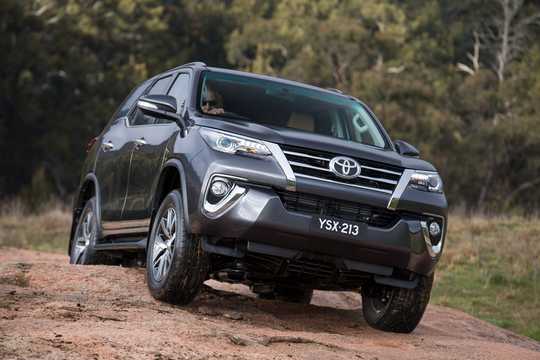 Front/Side  of Toyota Fortuner 2015 