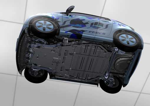 Fram/Sida av Toyota FT-EV III Concept Concept, 2011 