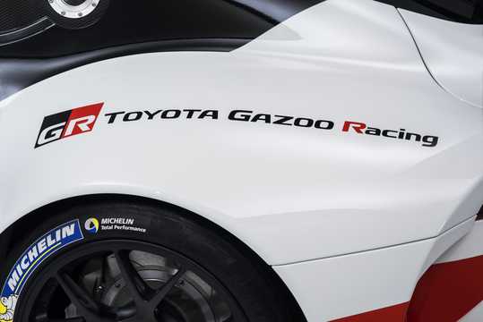 Close-up of Toyota GR Supra Racing Concept Concept, 2018 