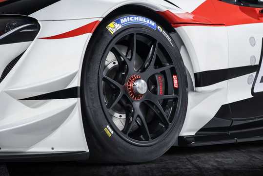 Close-up of Toyota GR Supra Racing Concept Concept, 2018 