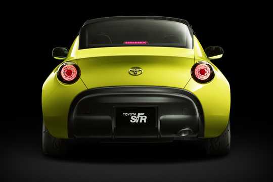 Back of Toyota S-FR 1.5 Manual, 130hp, 2015 