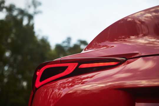 Close-up of Toyota GR Supra 2019 