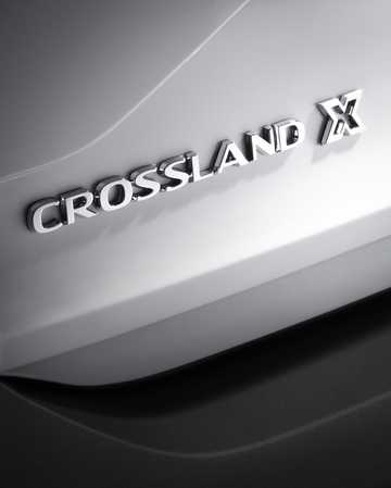 Close-up of Vauxhall Crossland X 2017 