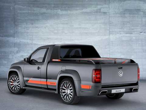 Back/Side of Volkswagen Amarok Power Concept Concept, 2014 