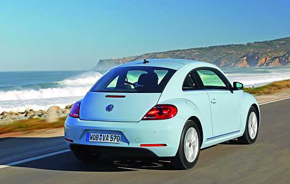 Bak/Sida av Volkswagen The Beetle 2012 