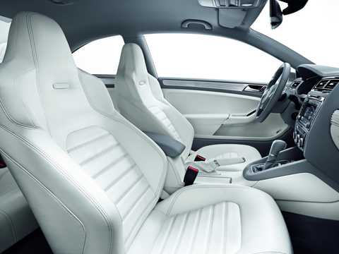 Interior of Volkswagen New Compact Coupé 1.4 TSI + 1.1 kWh DSG Sequential, 150hp, 2010 