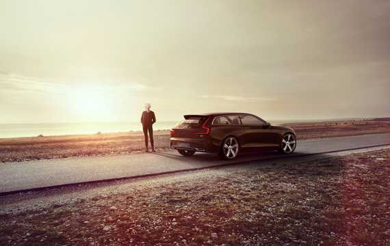 Back/Side of Volvo Concept Estate Concept Concept, 2014 
