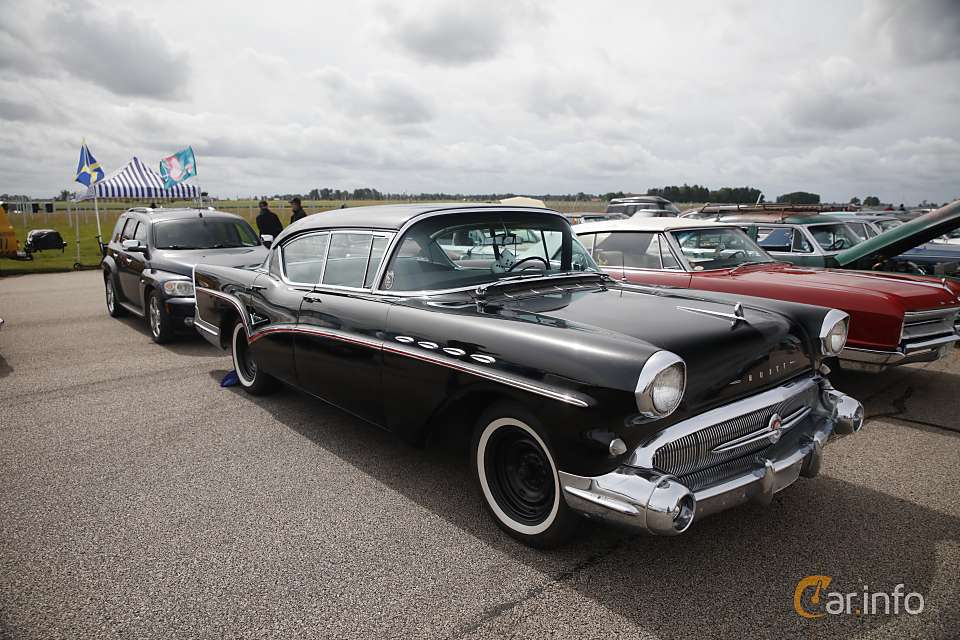 Buick Super 4-dørs Riviera 6.0 V8 Automatic, 2-trinn, 305hk, 1957