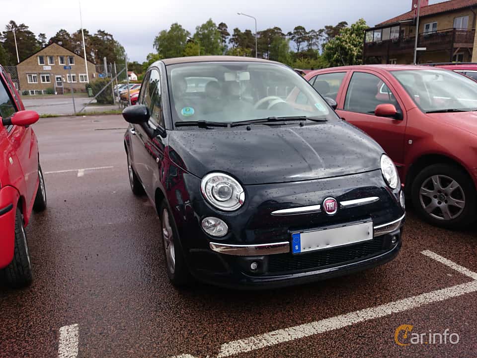 Fiat 500 1.2 8V Manual, 5-trins, 69ps, 2010