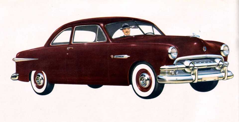 Ford Deluxe Business Coupé 3.9 V8 Manuell, 101hk, 1951