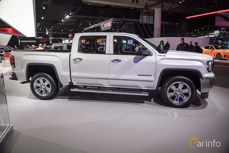 GMC Sierra 1500 Double Cab 5.3 V8 4WD Automatic, 6-trins, 360ps, 2014