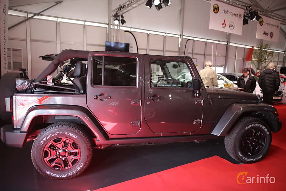 Jeep Wrangler Unlimited 3.6 V6 4WD Automatic, 5-trins, 284ps, 2016
