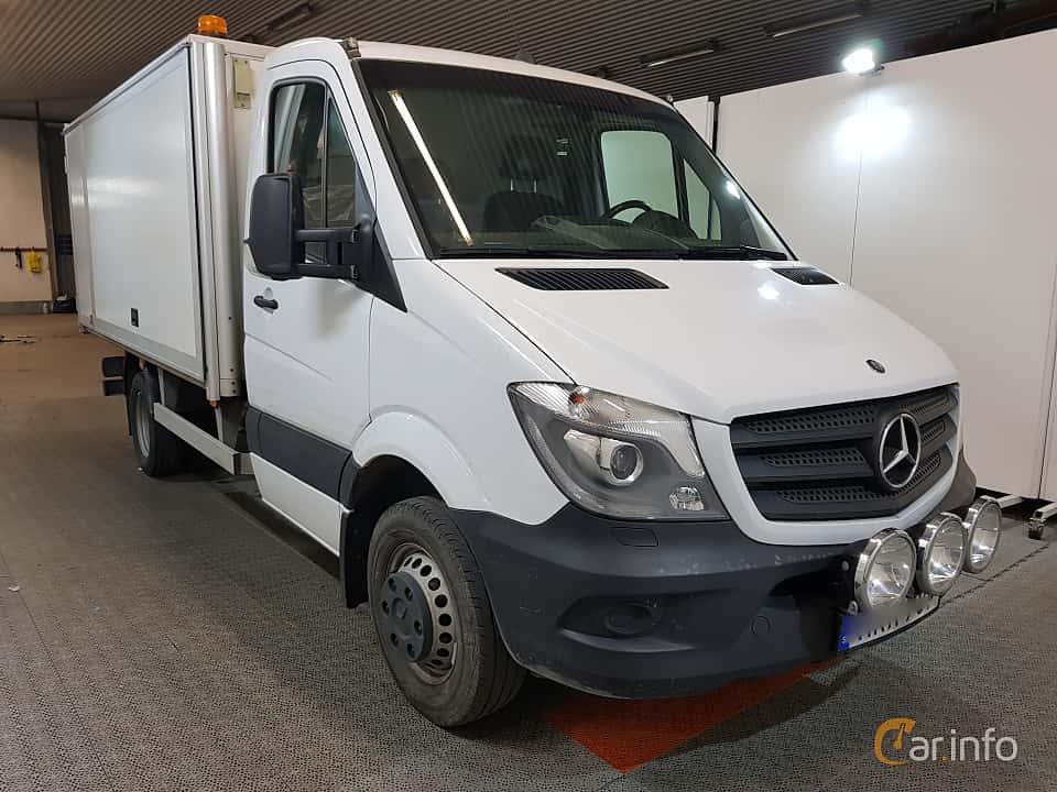 Mercedes-Benz Sprinter 516 BlueTEC Chassi Enkelhytt 2.2 Manuell, 163hk, 2019