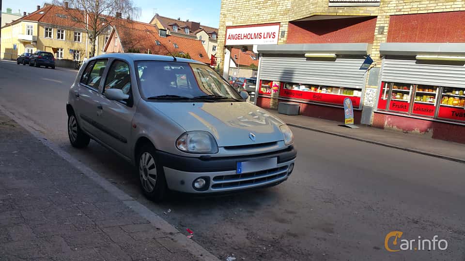 Renault Clio 5-dörrars Halvkombi 1.4 Manuell, 75hk, 2001