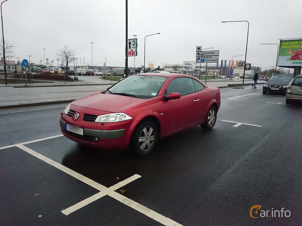 Renault Mégane Coupé-Cabriolet 1.6 Manual, 5-trins, 113ps, 2004