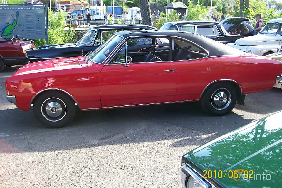 Opel Rekord Coupé 1.9 S Automatic, 90hp, 1971