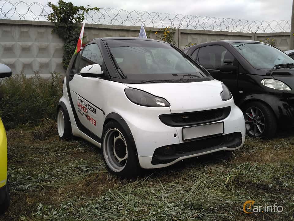 Smart fortwo BRABUS coupé 1.0 Softtouch, 98hp, 2007
