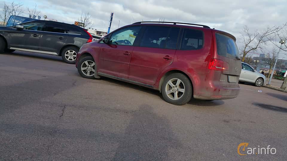 Volkswagen Touran 7-seater 1.6 TDI DPF BMT DSG sekvensiell, 7-trinn, 105hk, 2014