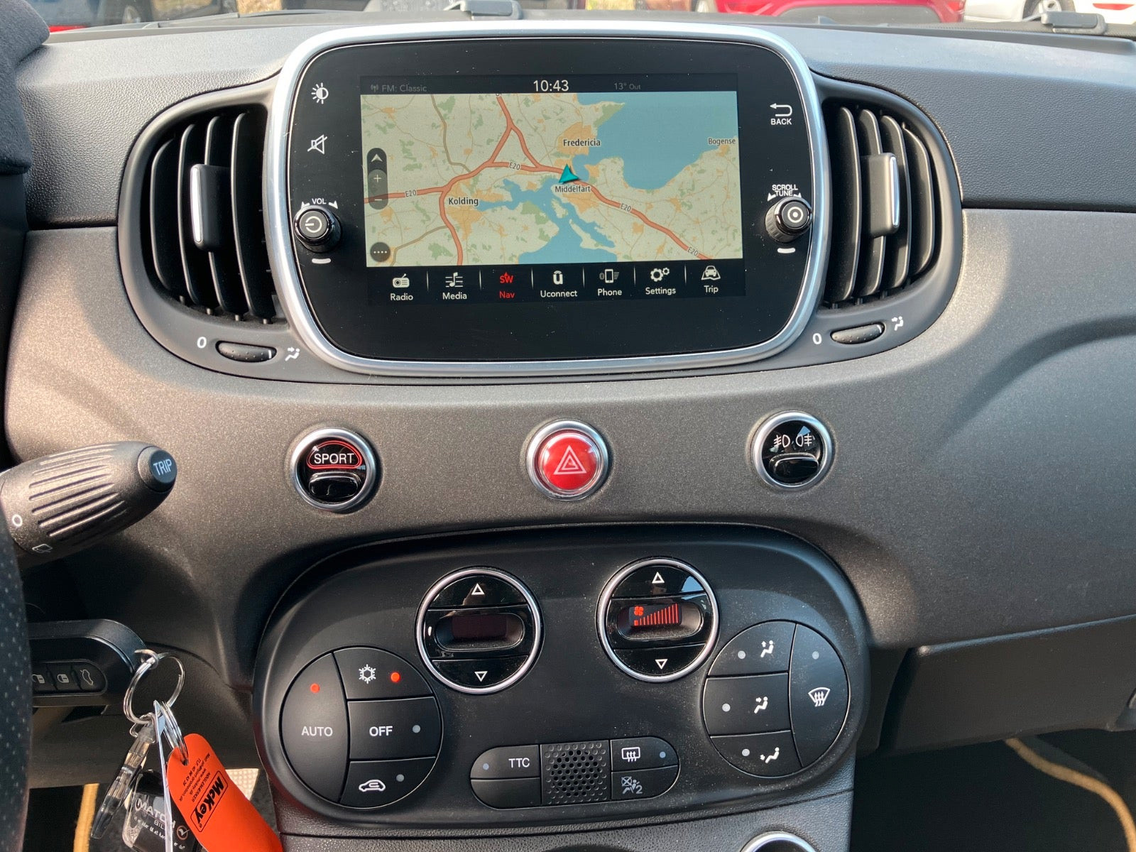 Abarth 595 1.4 T-JET 16V MTA, 5-trinn, 180hk, 2018