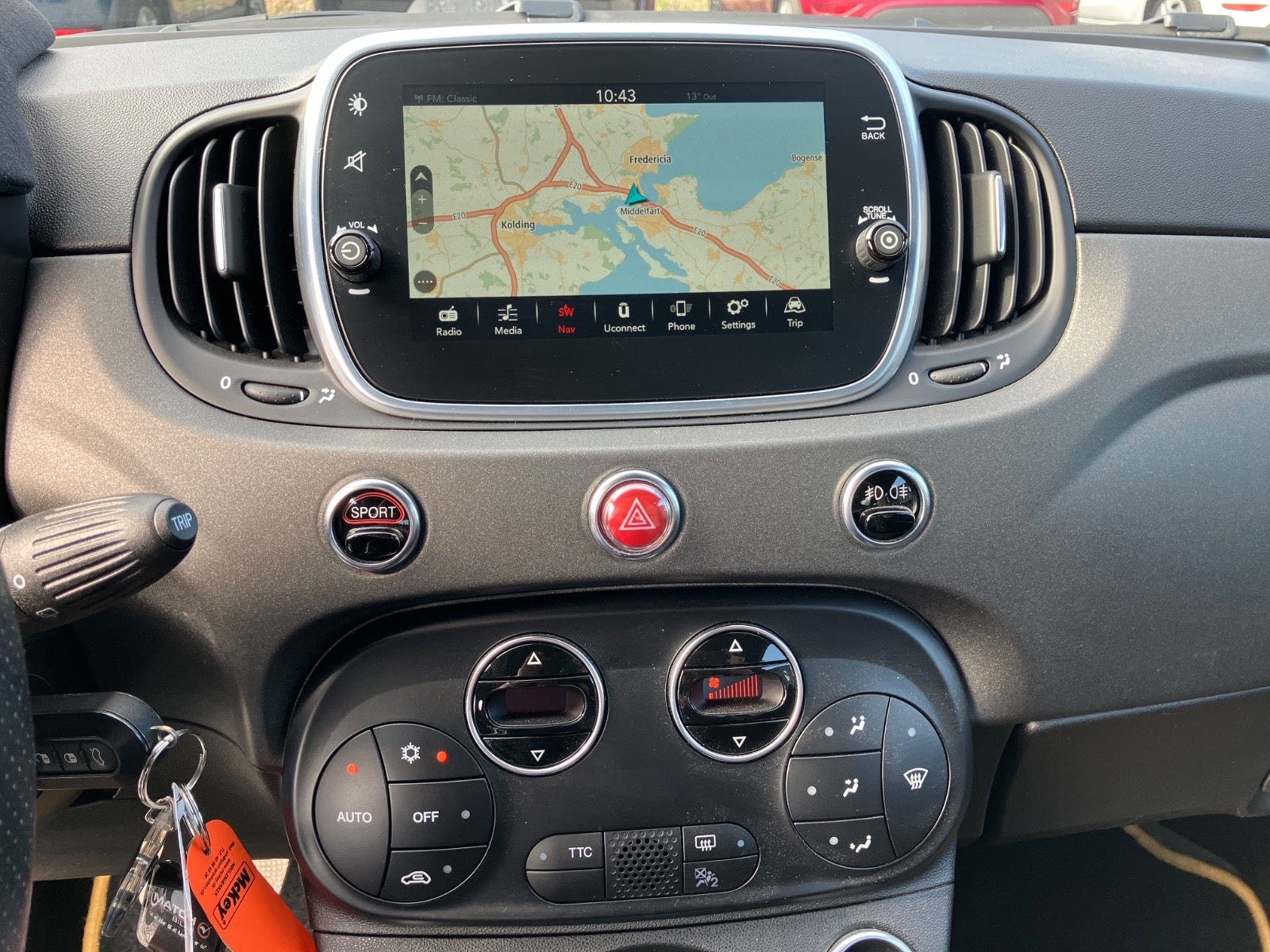 Abarth 595 1.4 T-JET 16V MTA, 5-trinn, 180hk, 2018