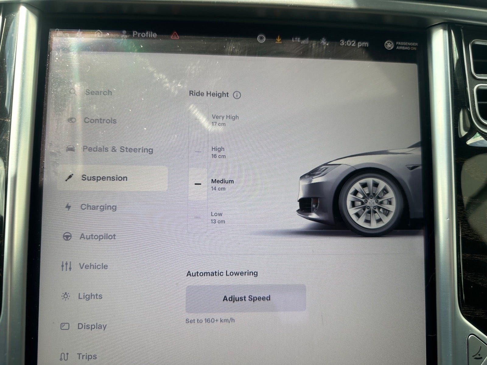 Tesla Model S 90D, 423hp, 2017