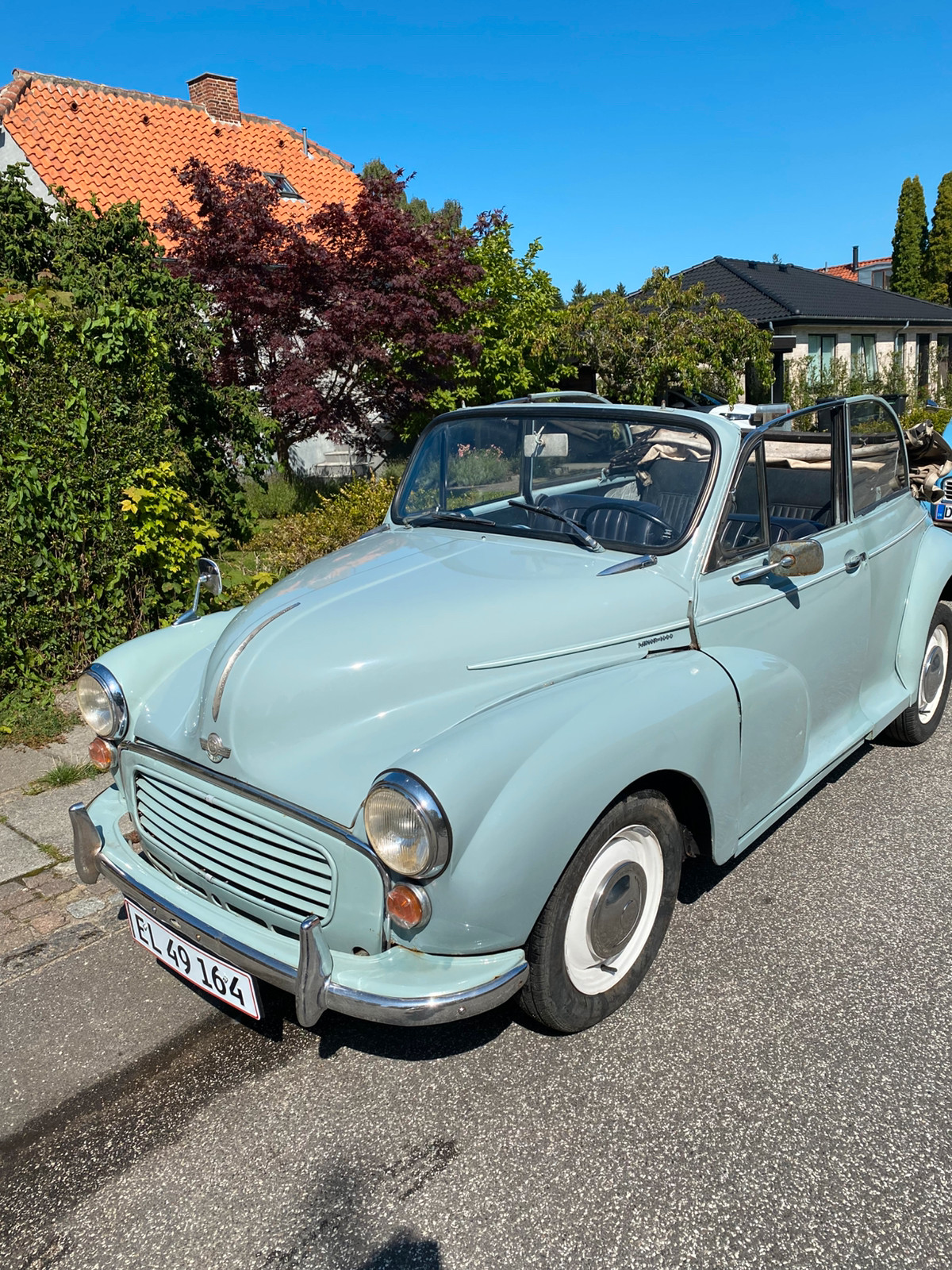 Morris Minor 1000 Convertible 0.95 Manual, 4-trins, 38ps, 1959