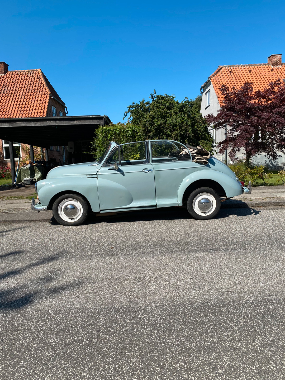 Morris Minor 1000 Convertible 0.95 Manual, 4-trins, 38ps, 1959
