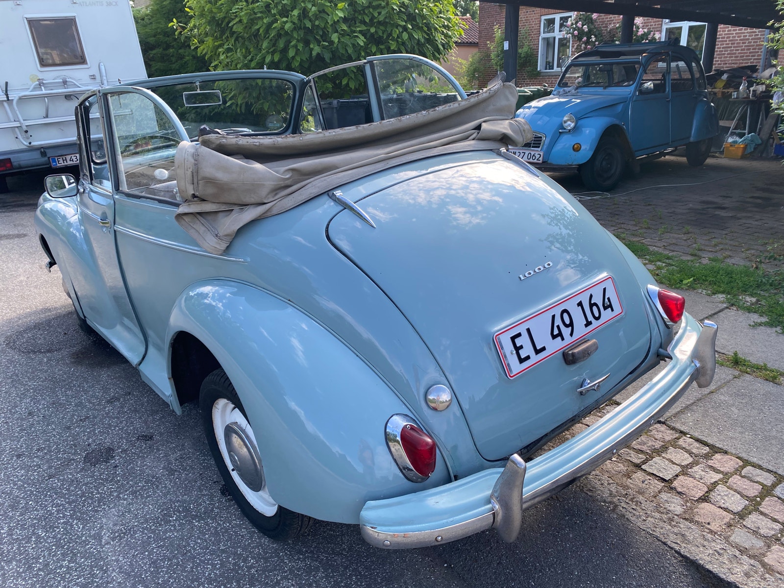 Morris Minor 1000 Convertible 0.95 Manual, 4-trins, 38ps, 1959