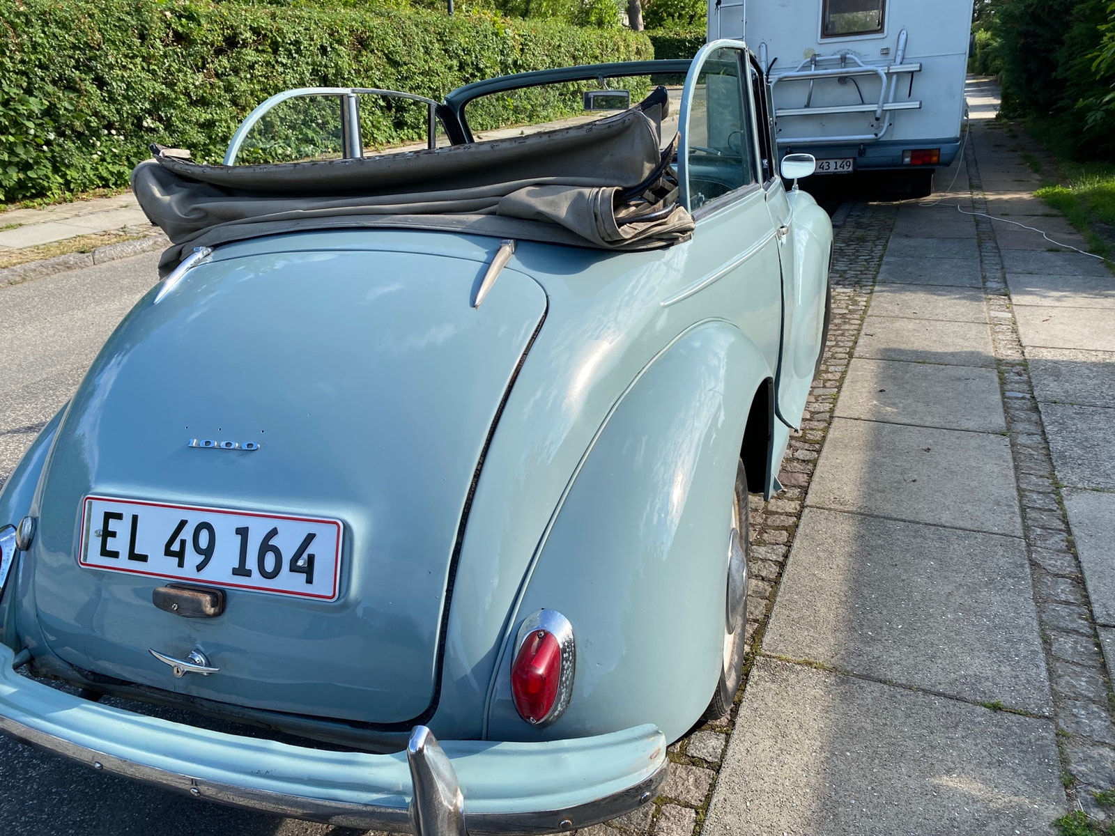 Morris Minor 1000 Convertible 0.95 Manual, 4-trins, 38ps, 1959