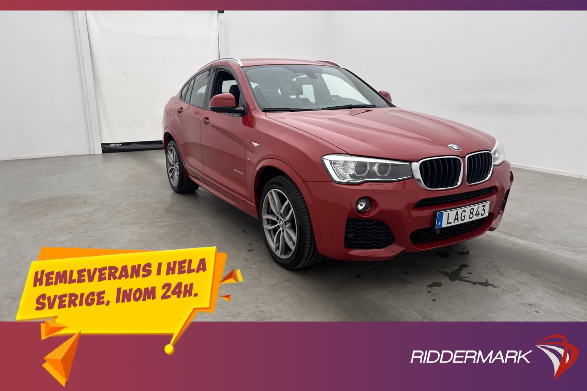 BMW X4 xDrive20d Steptronic, 8-trinn, 190hk, 2015