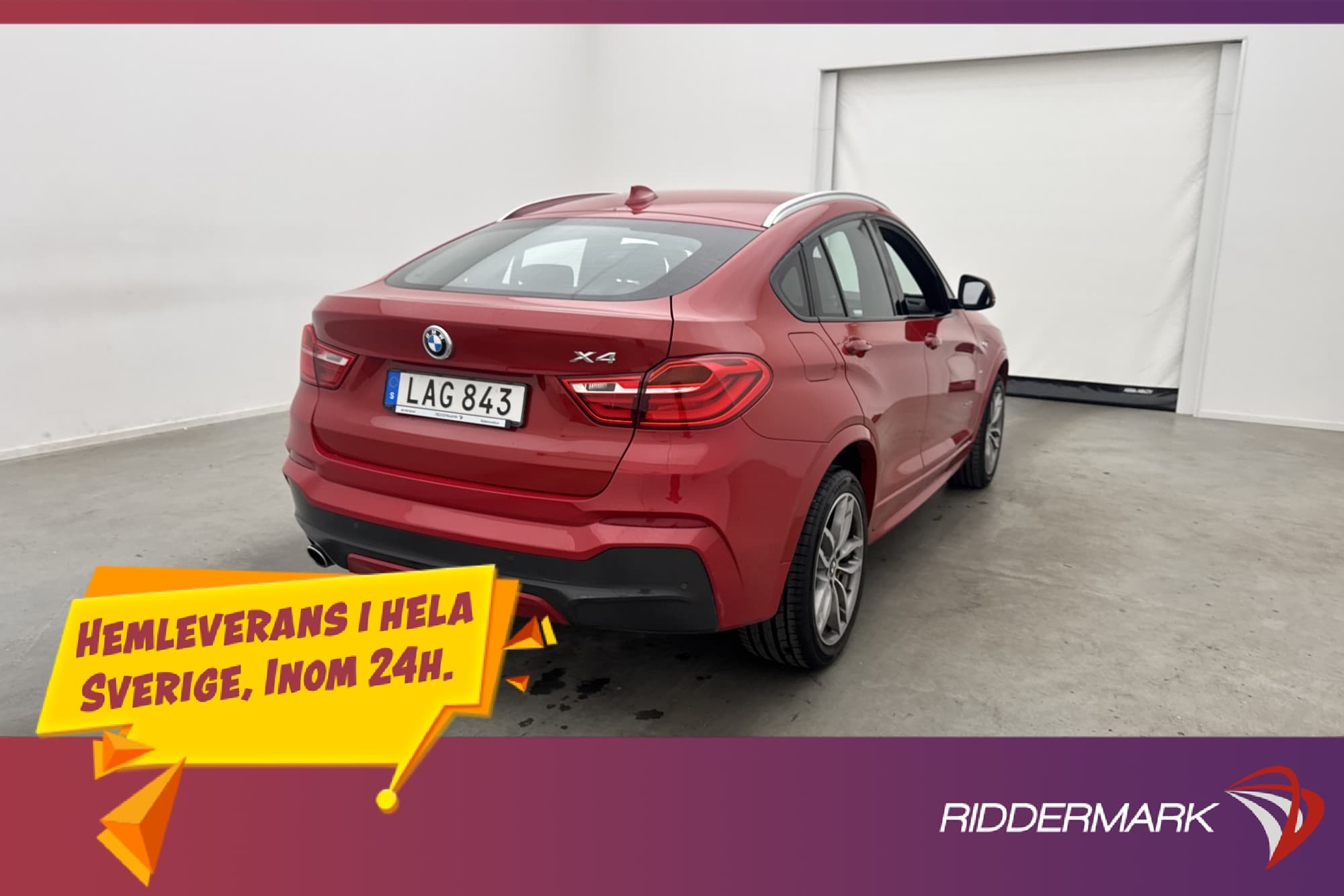 BMW X4 xDrive20d Steptronic, 8-trinn, 190hk, 2015