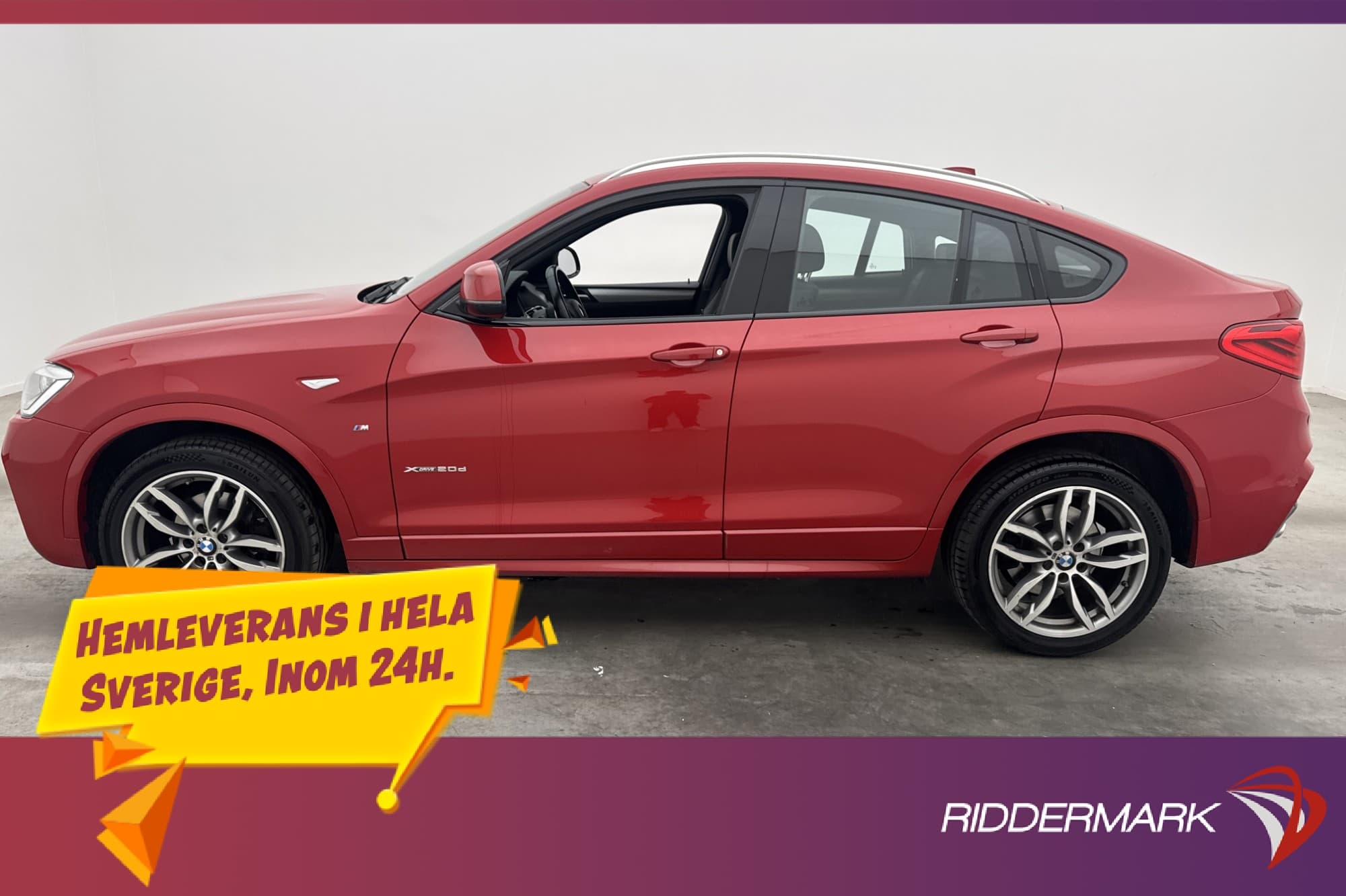 BMW X4 xDrive20d Steptronic, 8-trinn, 190hk, 2015