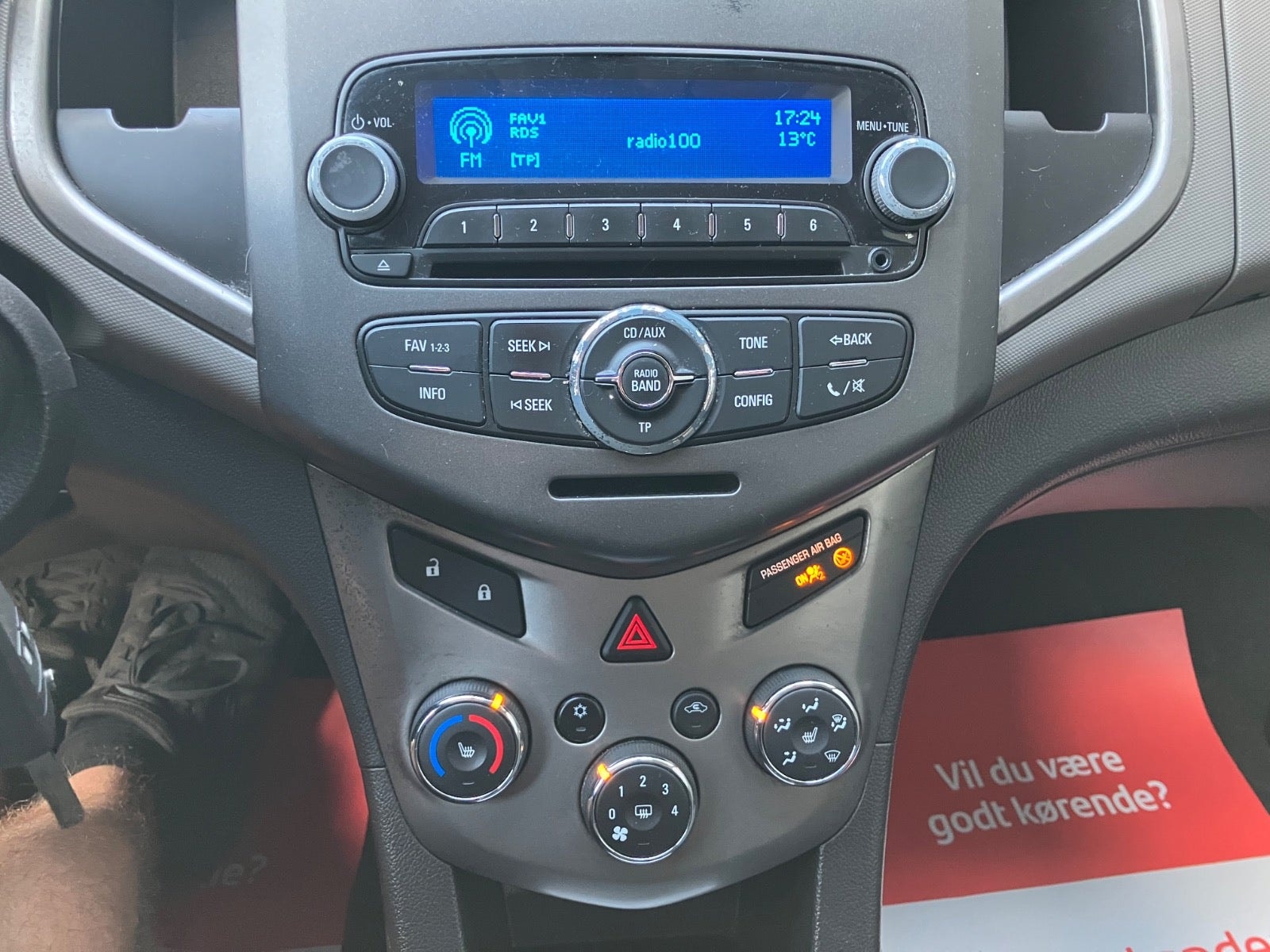 Chevrolet Aveo 1.2 Manual, 5-trins, 86ps, 2013