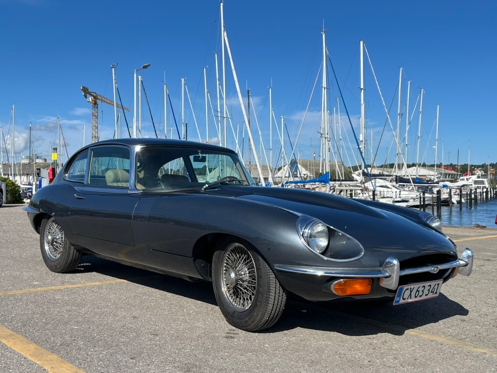 Jaguar E-Type 2+2 4.2 XK Manuell, 4-trinn, 269hk, 1969