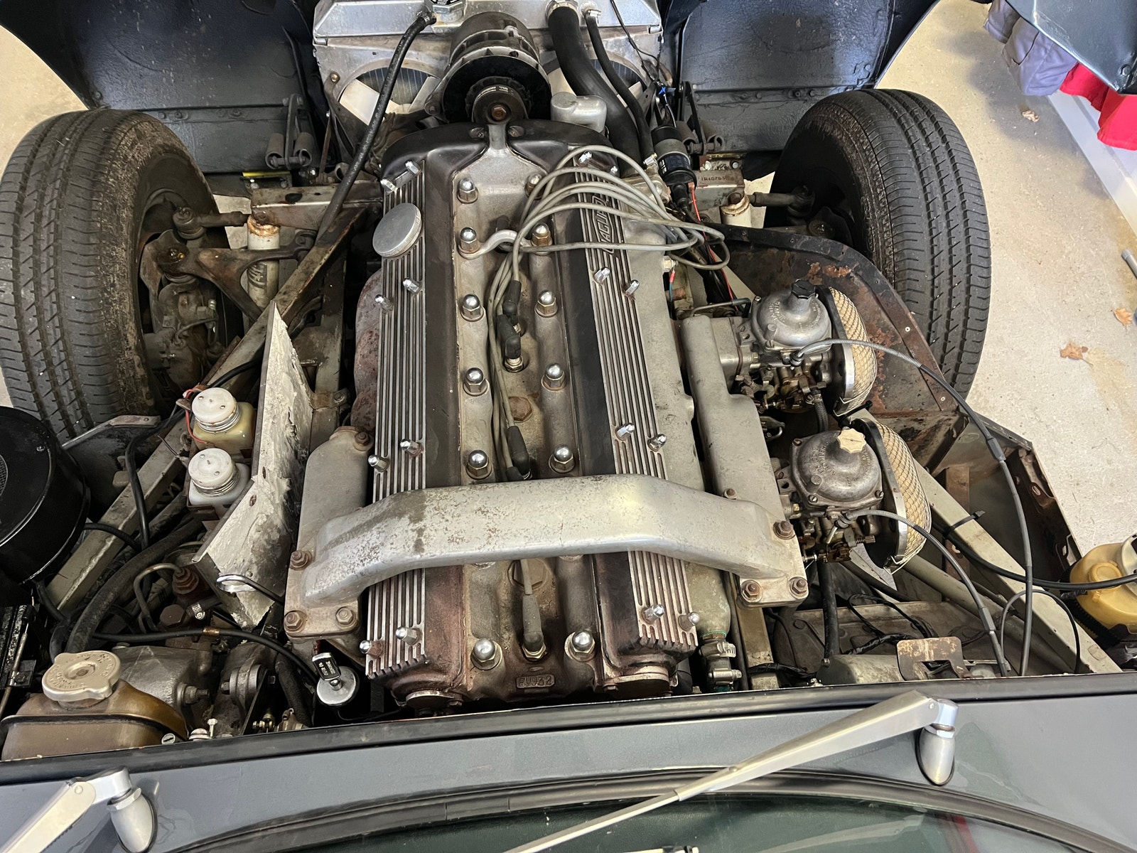 Jaguar E-Type 2+2 4.2 XK Manuell, 4-trinn, 269hk, 1969