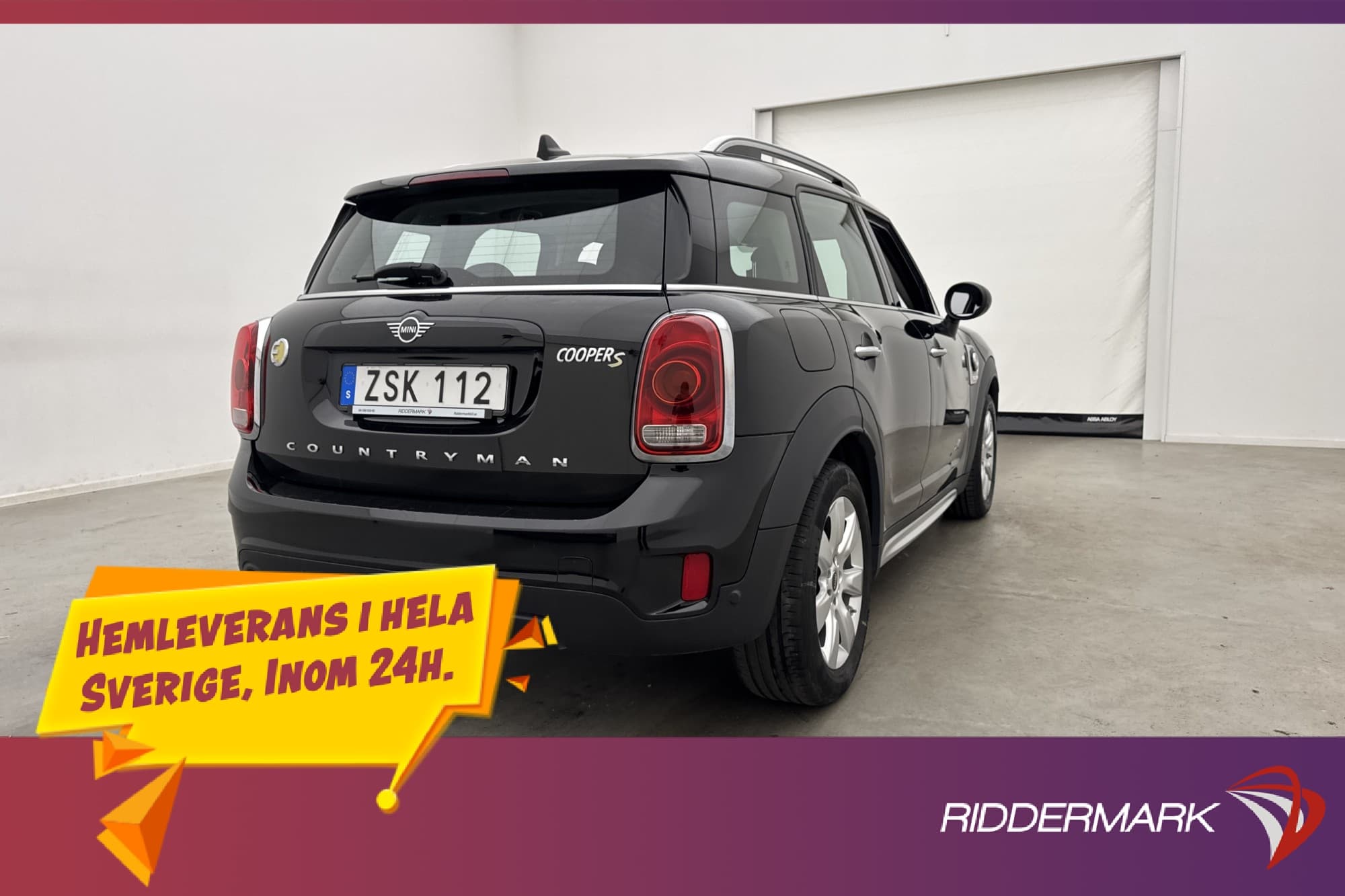 MINI Countryman Cooper SE ALL4 Automatisk, 6-trinn, 224hk, 2019