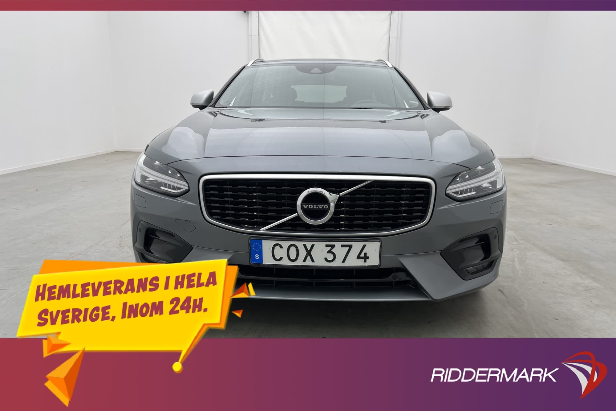 Volvo V90 D4 Geartronic, 8-trinn, 190hk, 2018
