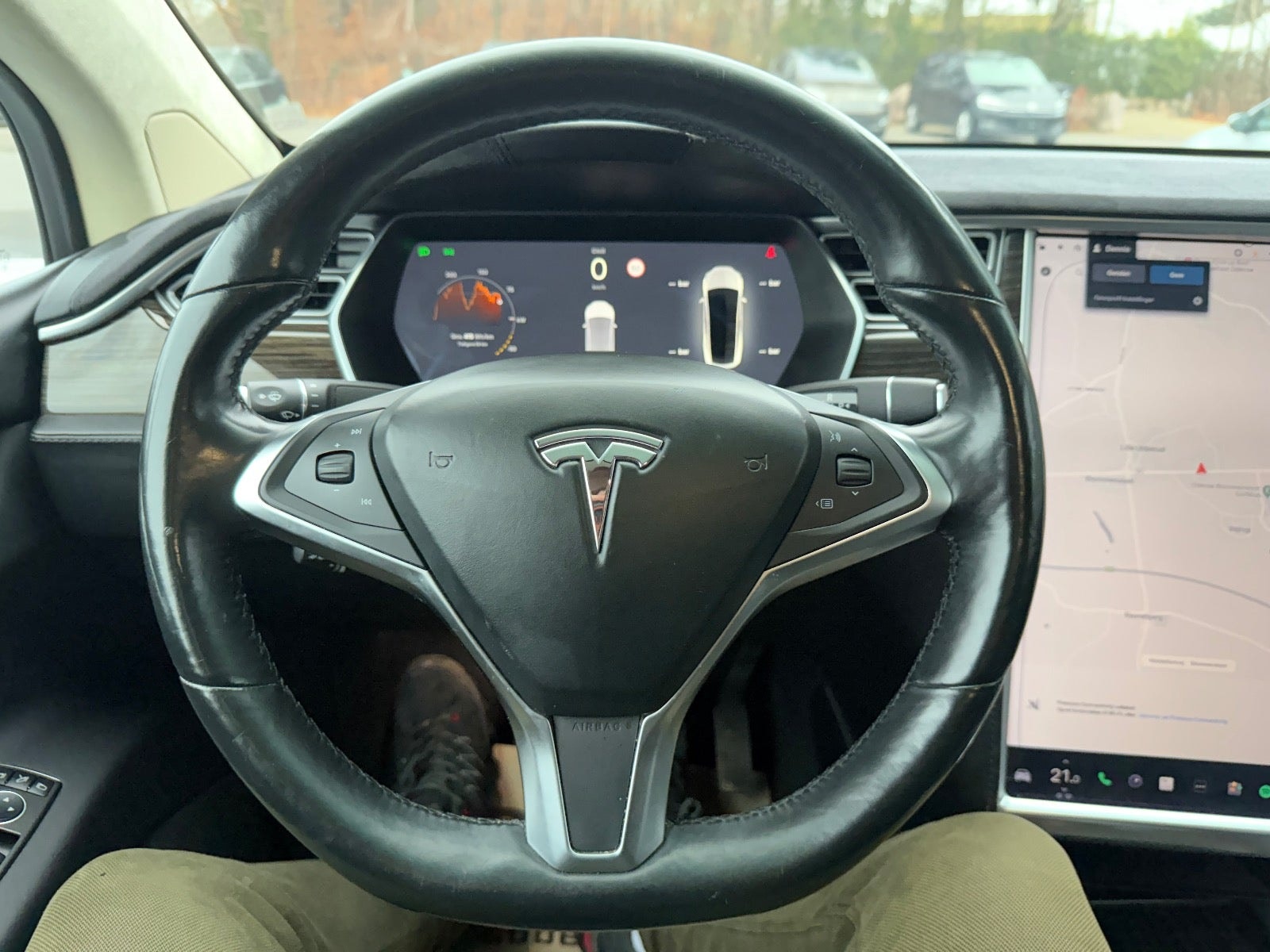 Tesla Model X 90D, 423hp, 2016