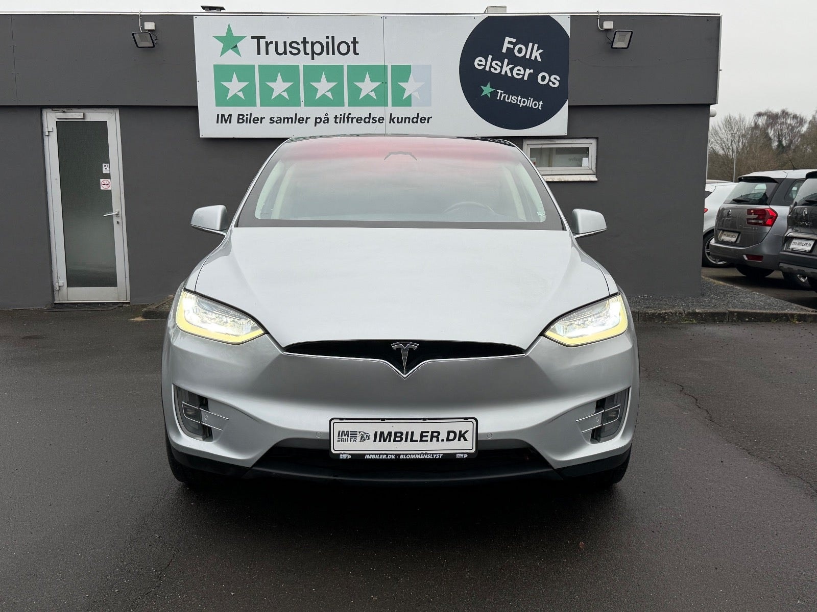 Tesla Model X 90D, 423hp, 2016