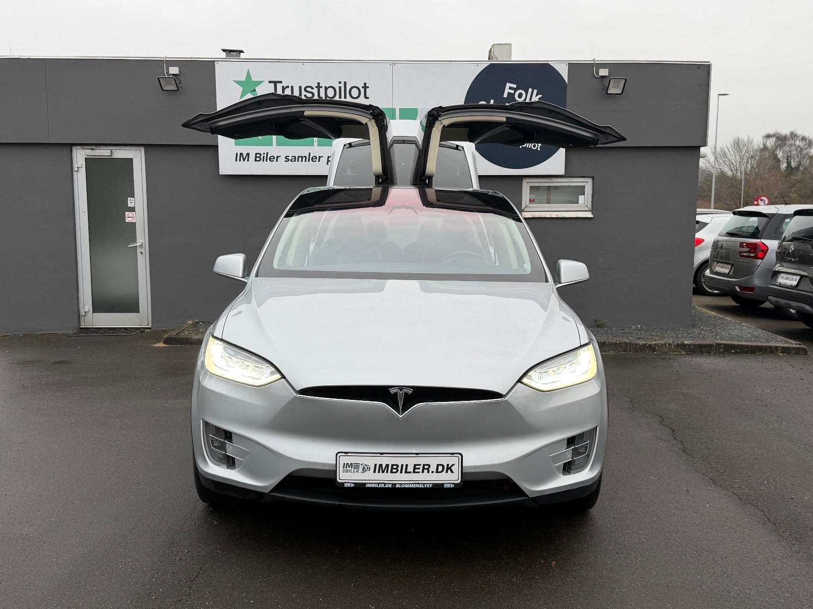 Tesla Model X 90D, 423hp, 2016