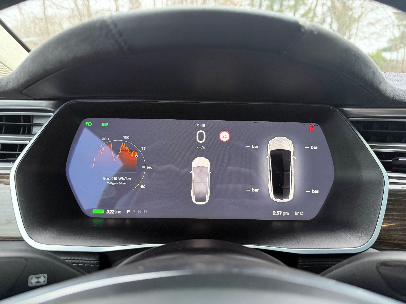 Tesla Model X 90D, 423hp, 2016