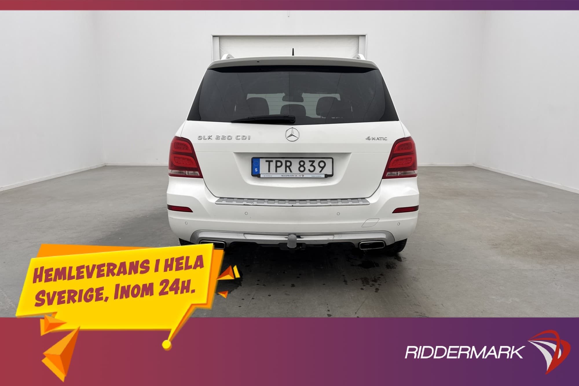 Mercedes-Benz GLK 220 CDI 4MATIC 7G-Tronic Plus, 170hk, 2015