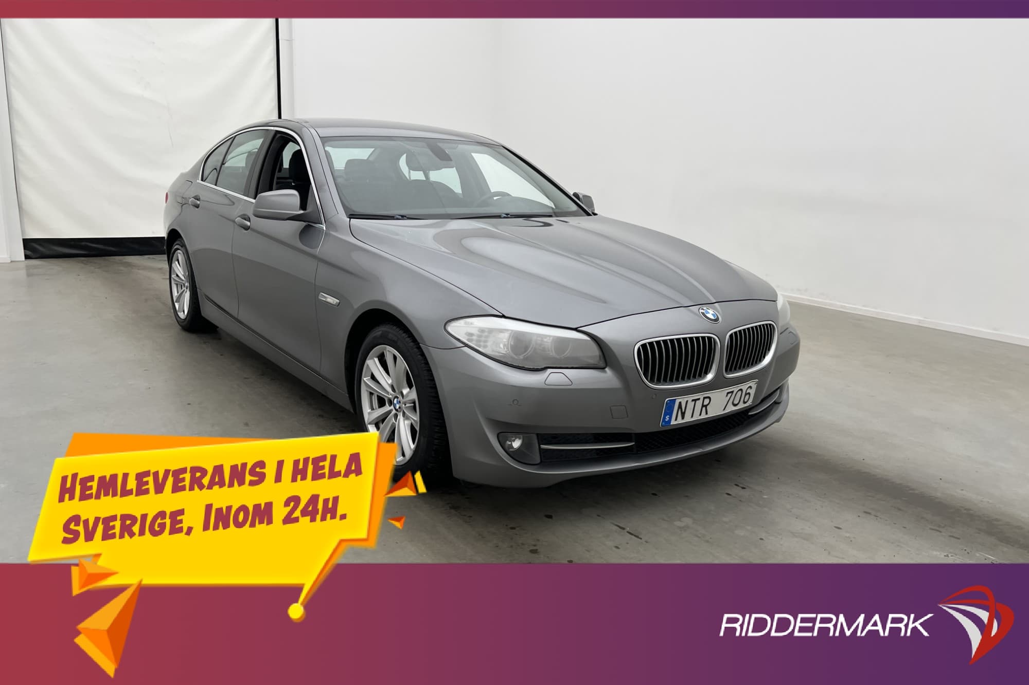BMW 523i Sedan Steptronic, 8-trins, 204ps, 2011