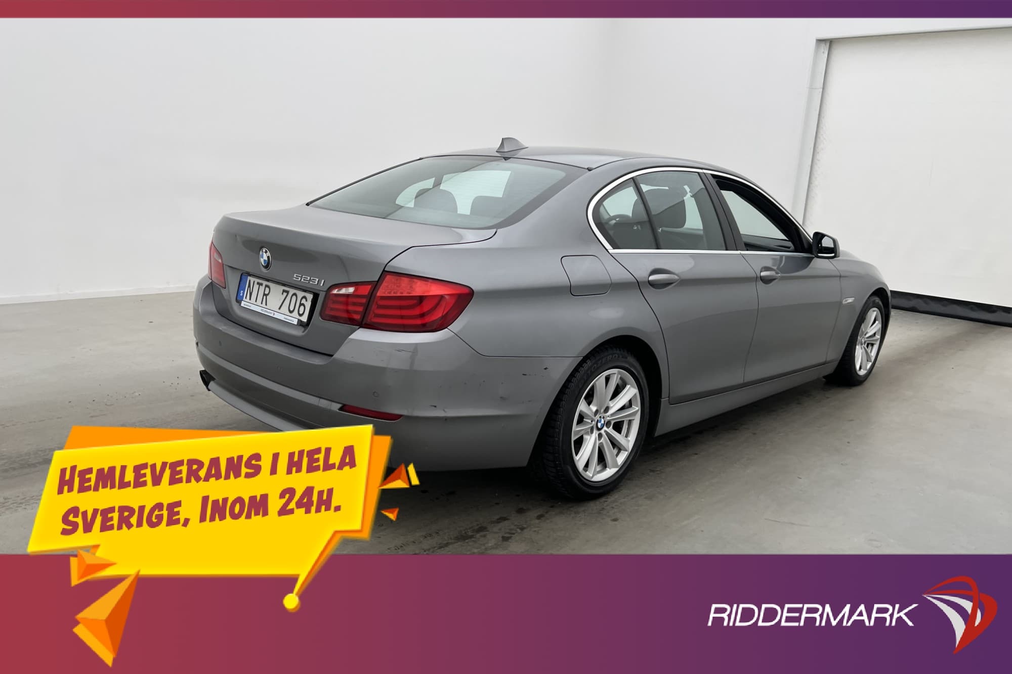 BMW 523i Sedan Steptronic, 8-trins, 204ps, 2011