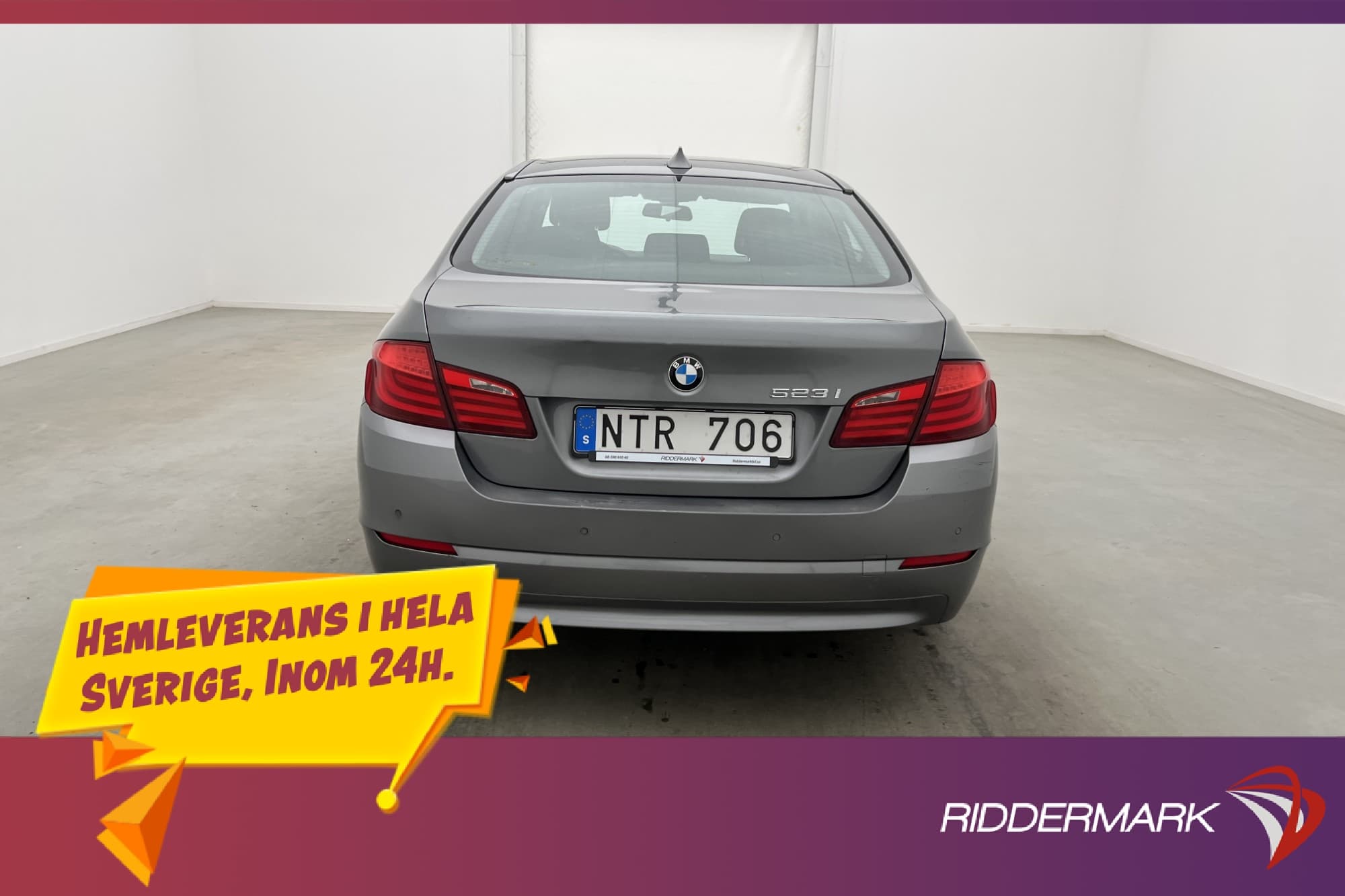 BMW 523i Sedan Steptronic, 8-trins, 204ps, 2011